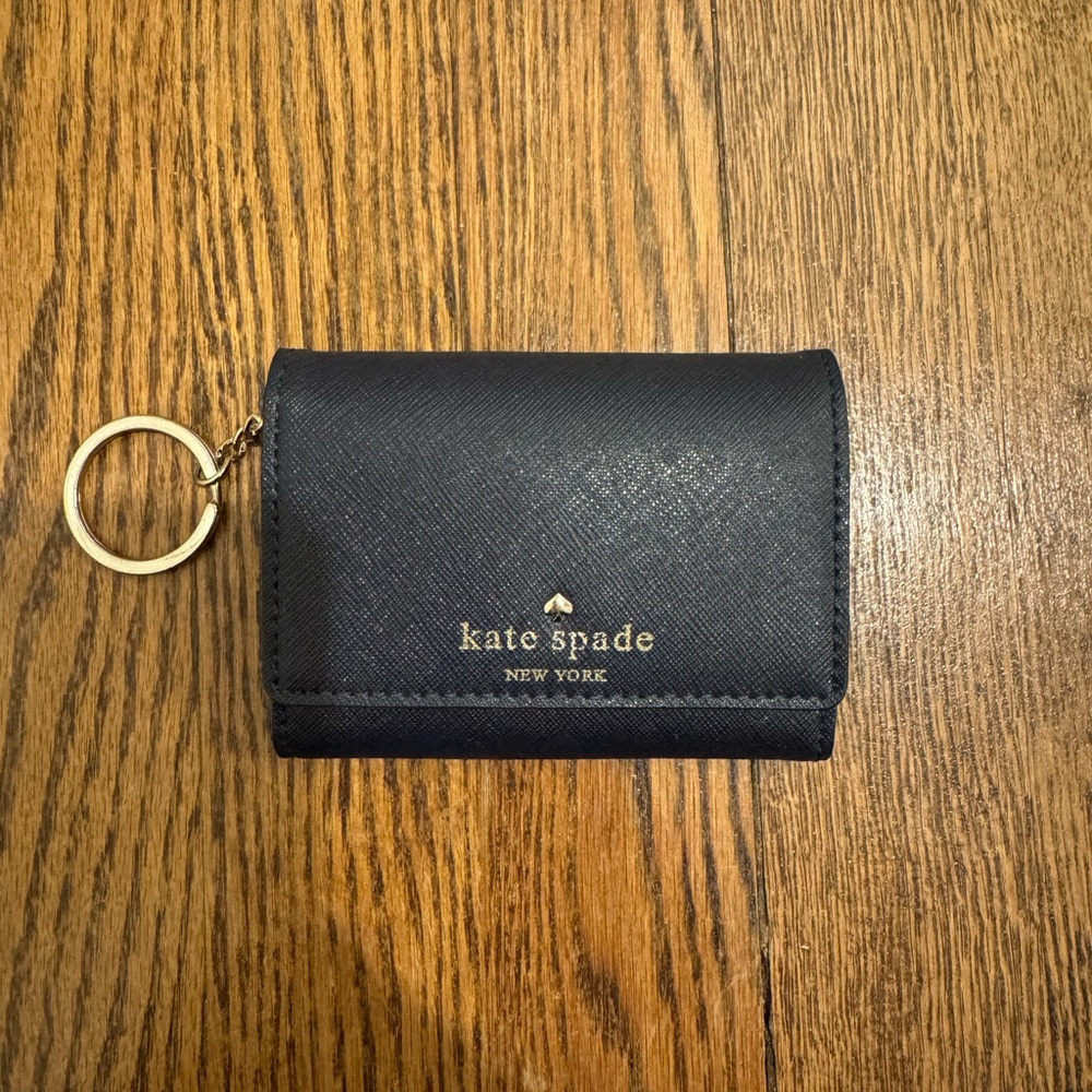 Kate Spade Navy Keychain Wallet